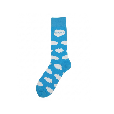 Custom executive crew socks with logo