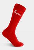 Custom boardroom dress socks with logo, view 4