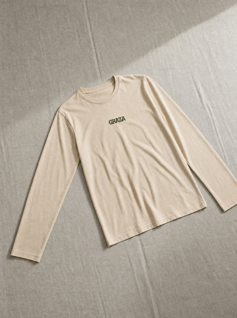 Custom 230g Cotton Long Sleeve Tee