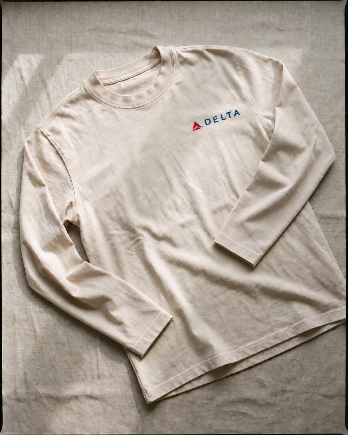 Custom 300gsm Long Sleeve Tee, custom branded example