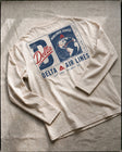 Custom 300gsm Long Sleeve Tee, custom branded example