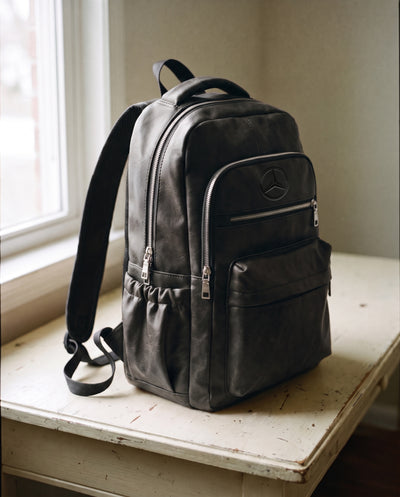 Custom Leather Laptop Backpack