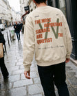 Custom Premium Crewneck Sweatshirt, custom branded example