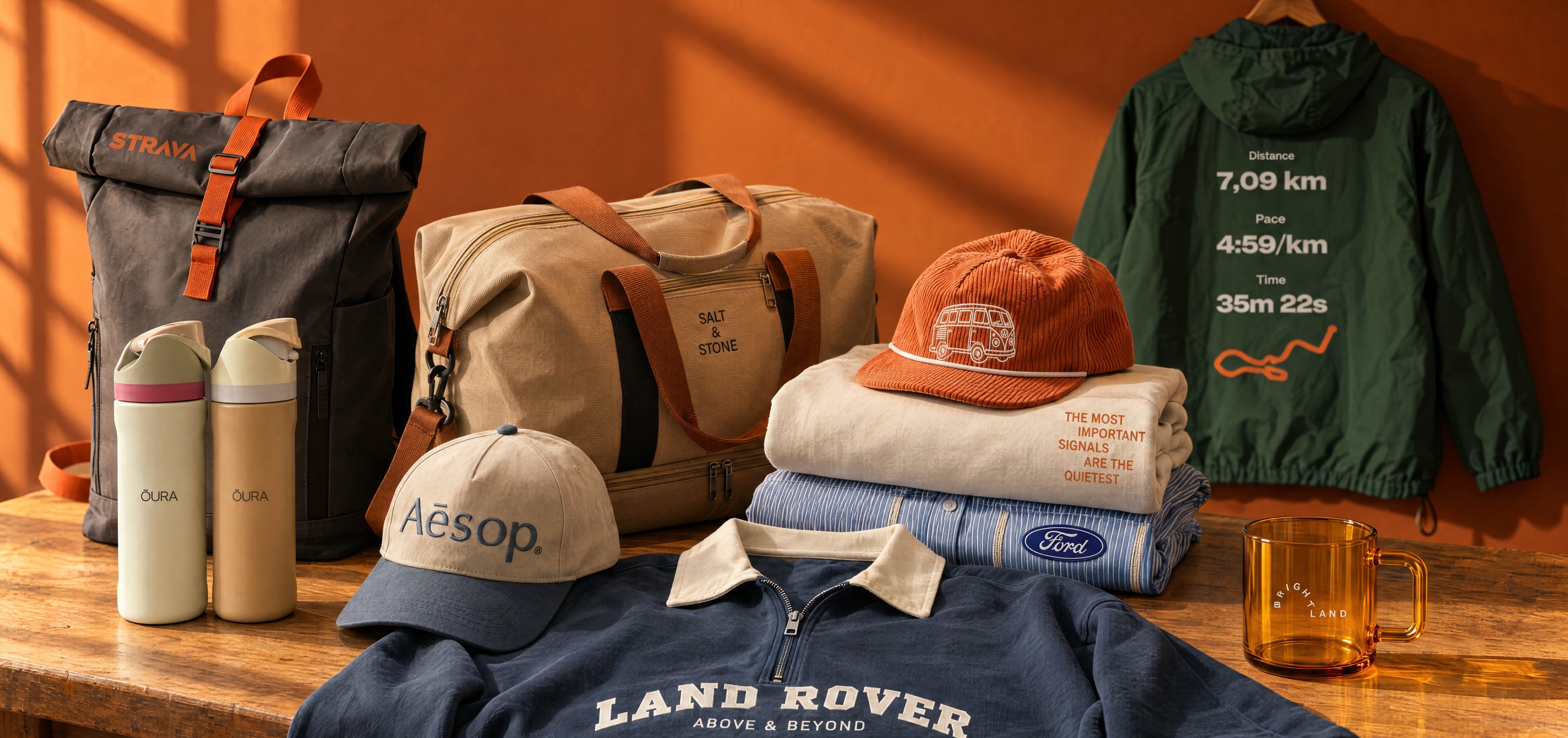 Custom branded goods from the Makers Garments studio